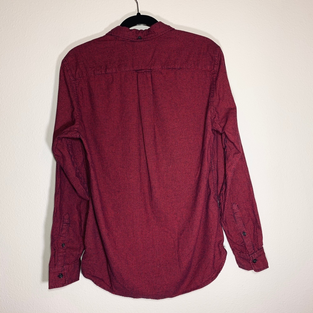 H&M Houndstooth Casual Button Down Shirt - Picture 2 of 5